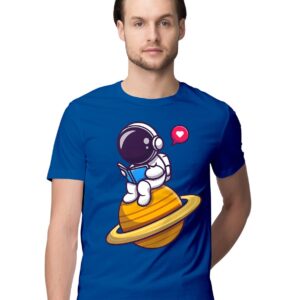 Oversized T-Shirt I Love Space Men's Women's Unise 100% Cotton White; _LOVFRSUNQ-White XL Oversized_bz