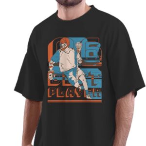 Oversized T-Shirt Best Dad in The Galay Men's Women's Unise 100% Cotton Black; _PT_2667