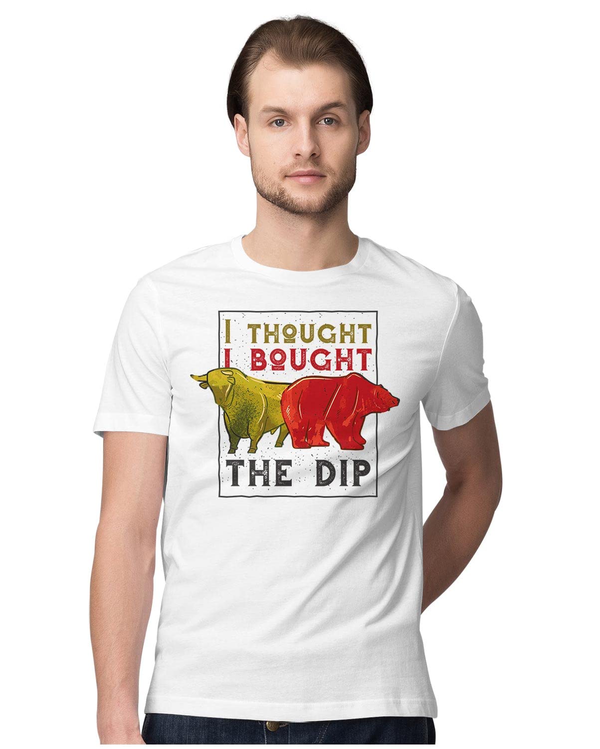 Oversized T-Shirt St. Patrick's Day - Cute Little Dinosaur Men's Women's Unise 100% Cotton White; _IRISUNQQ-White L Oversized_bz
